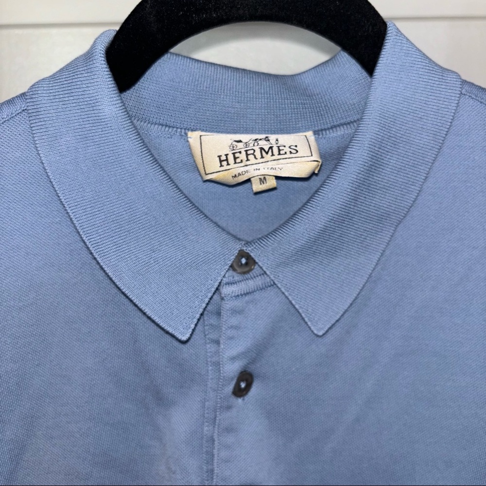 HERMÈS - casual polo; casual collard shirt